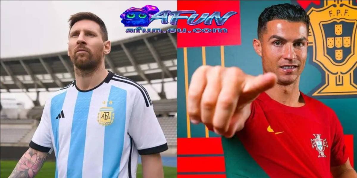 Messi Responde Com Veemência a Ronaldo afun