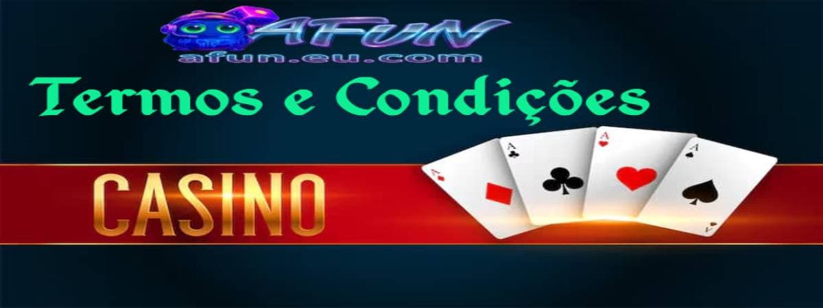 Termos e Condicoes AFun banner