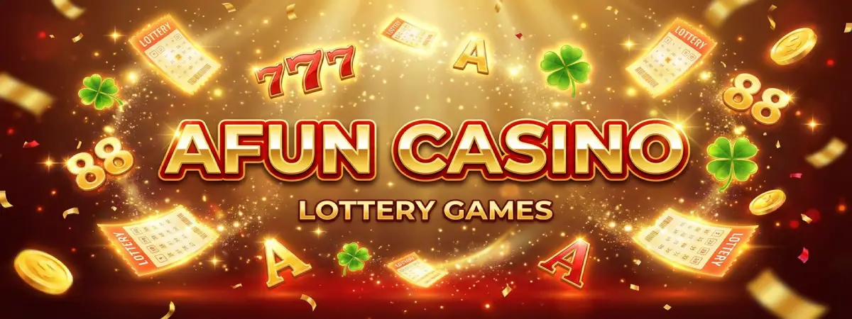 afun lottery banner